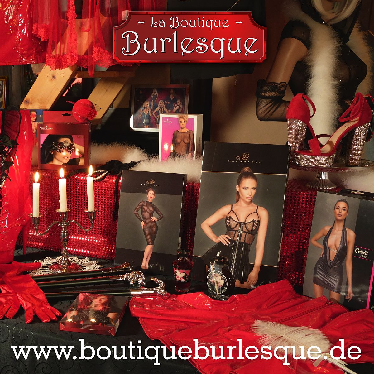 Eine private Boutiquenacht in der Boutique Burlesque der Spielerspelunke